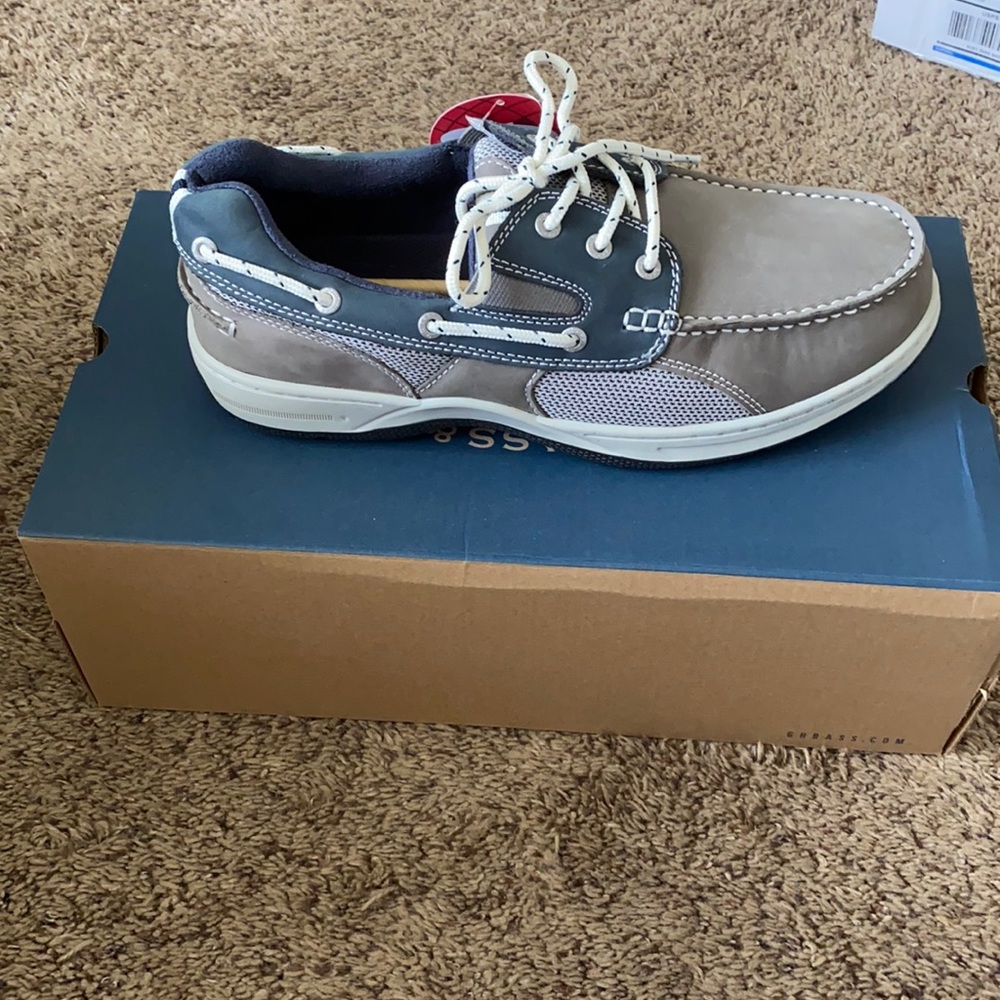 BNIB GH Bass & Co Men’s Boat Shoes